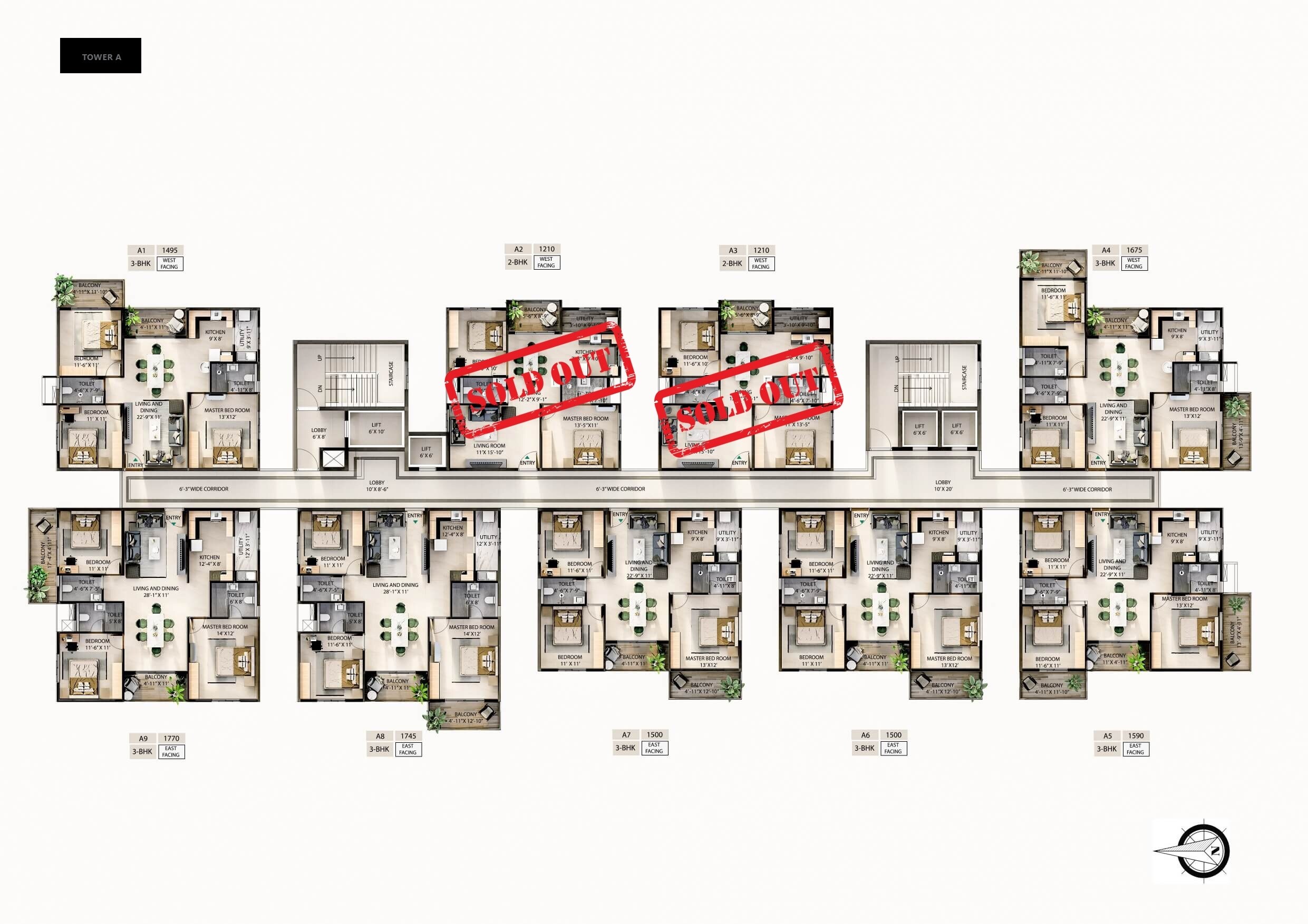 Candeur Nova Gardenia