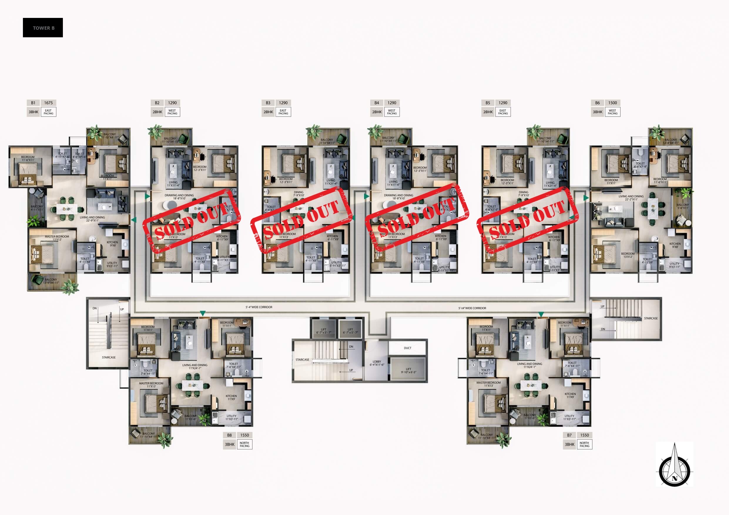 Candeur Nova Gardenia