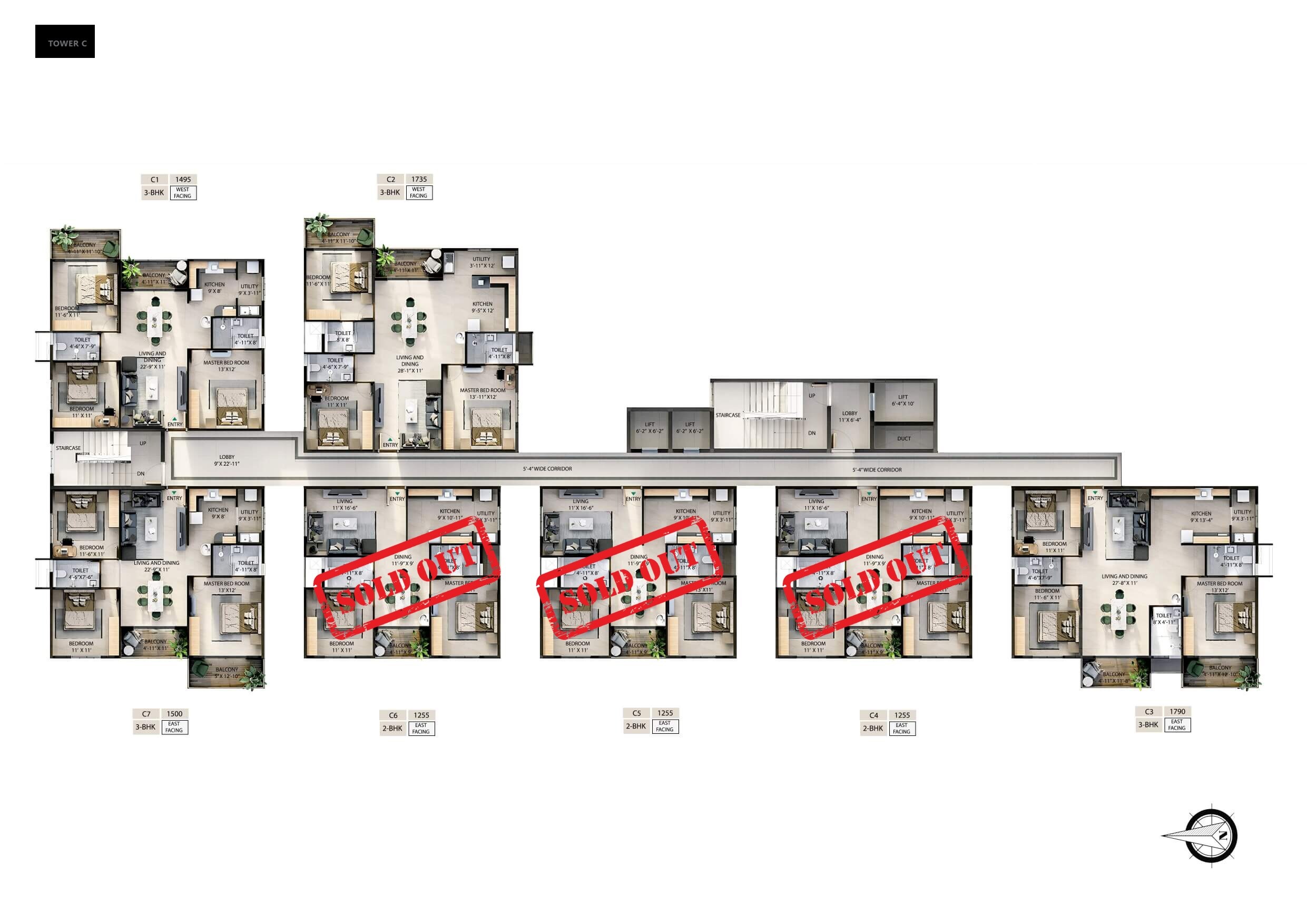 Candeur Nova Gardenia