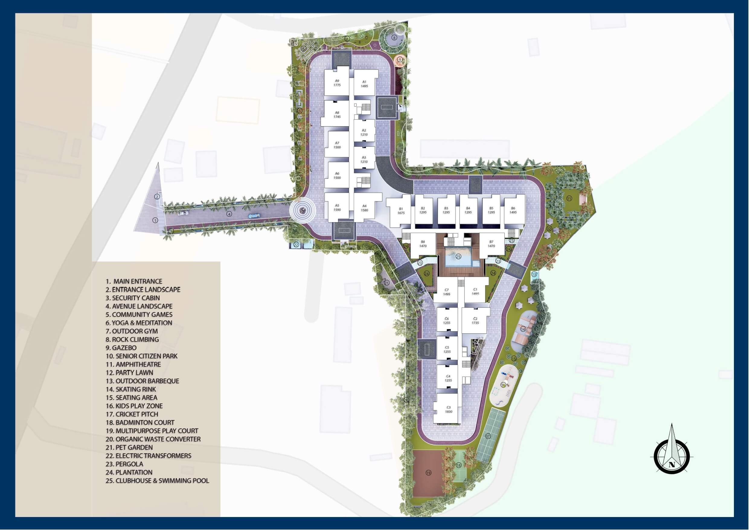 Candeur Nova Gardenia Master Plan Image