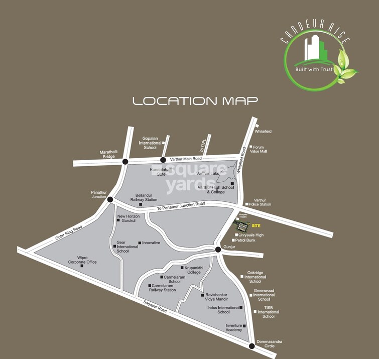 Candeur Rise Location Image