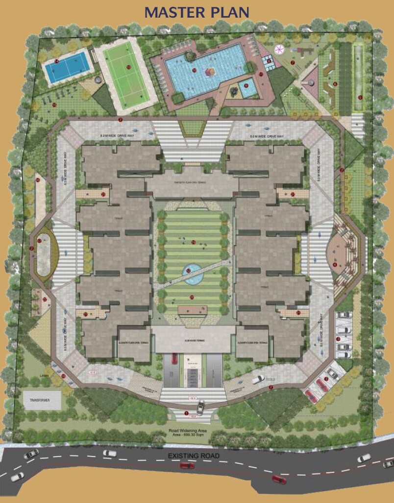 Candeur Sunshine Master Plan Image