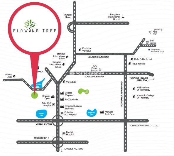 Capstone Life Flowing Tree Location Image