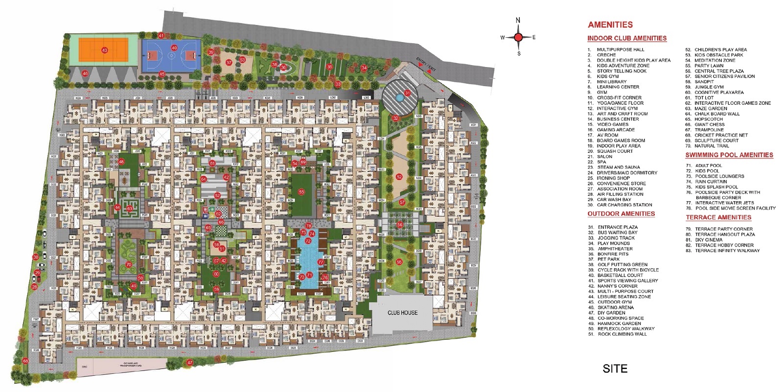 Casagrand Amor Master Plan Image