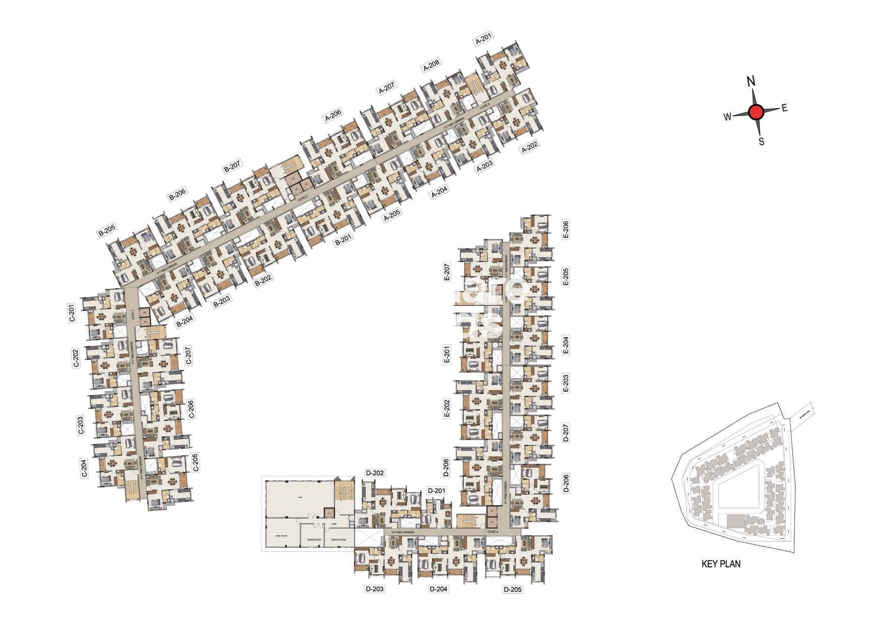Casagrand Aquene Floor Plans 3
