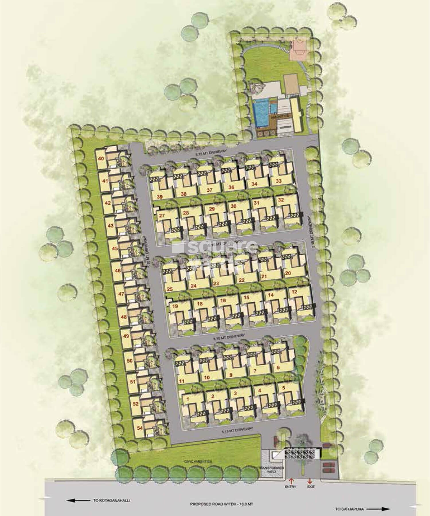 Casagrand Esmeralda Master Plan Image