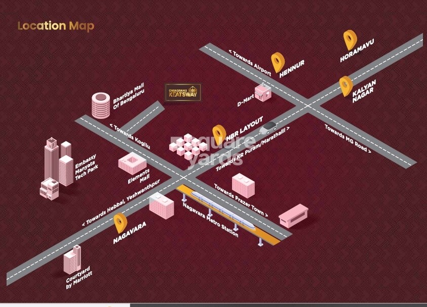 Casagrand Keatsway Location Image