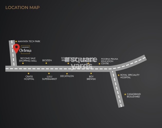 Casagrand Orlena Location Image