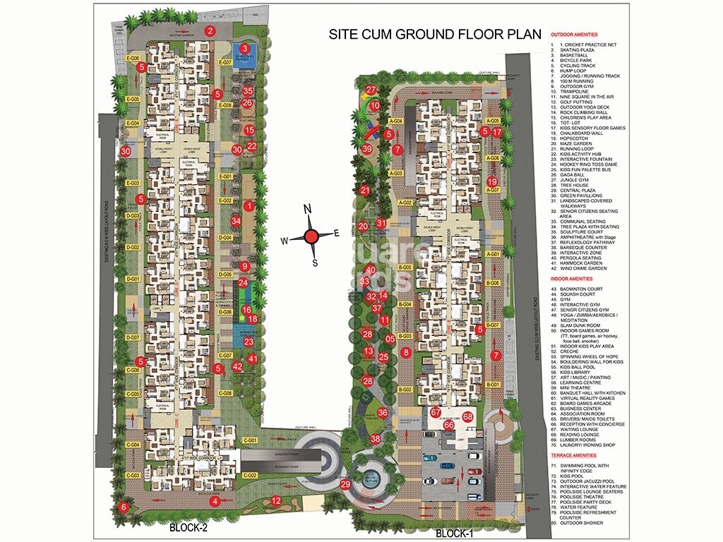 Casagrand Orlena Master Plan Image