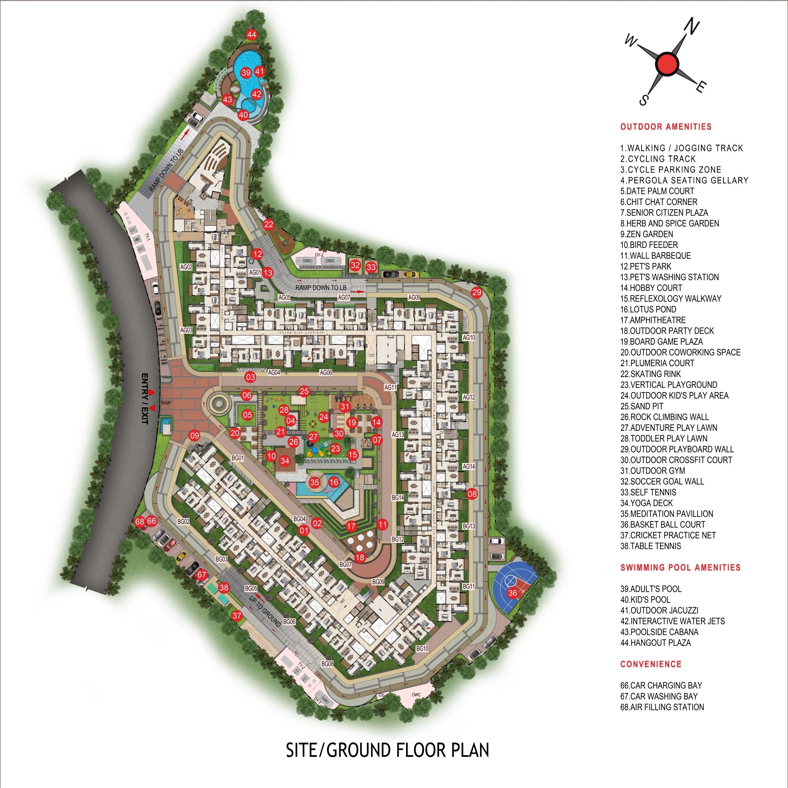 Casagrand Promenade Master Plan 1