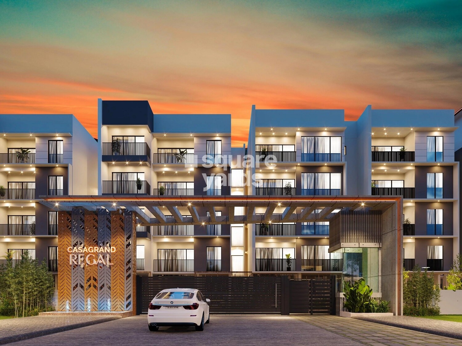 Casagrand Regal Entrance View