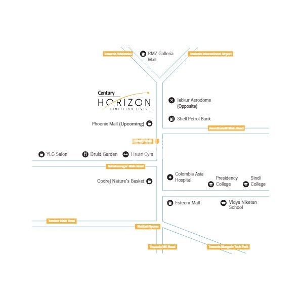 Century Horizon Location Image
