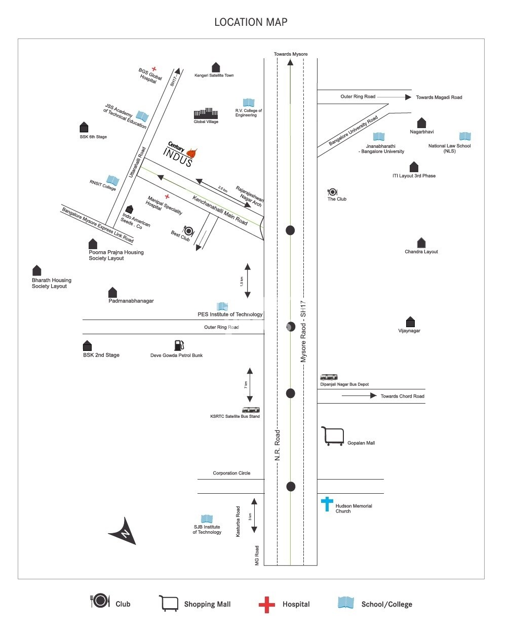 Century Indus Location Image
