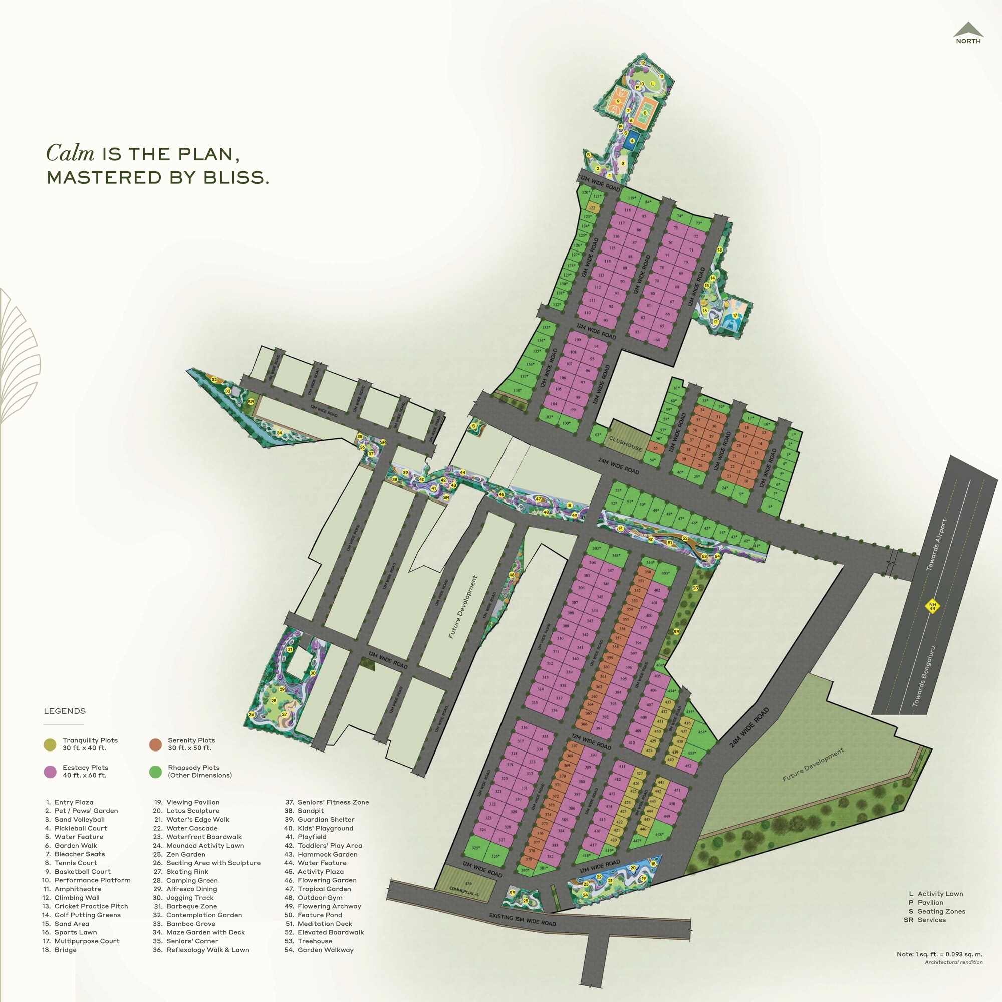 Century OneWorld Seraya Master Plan 1