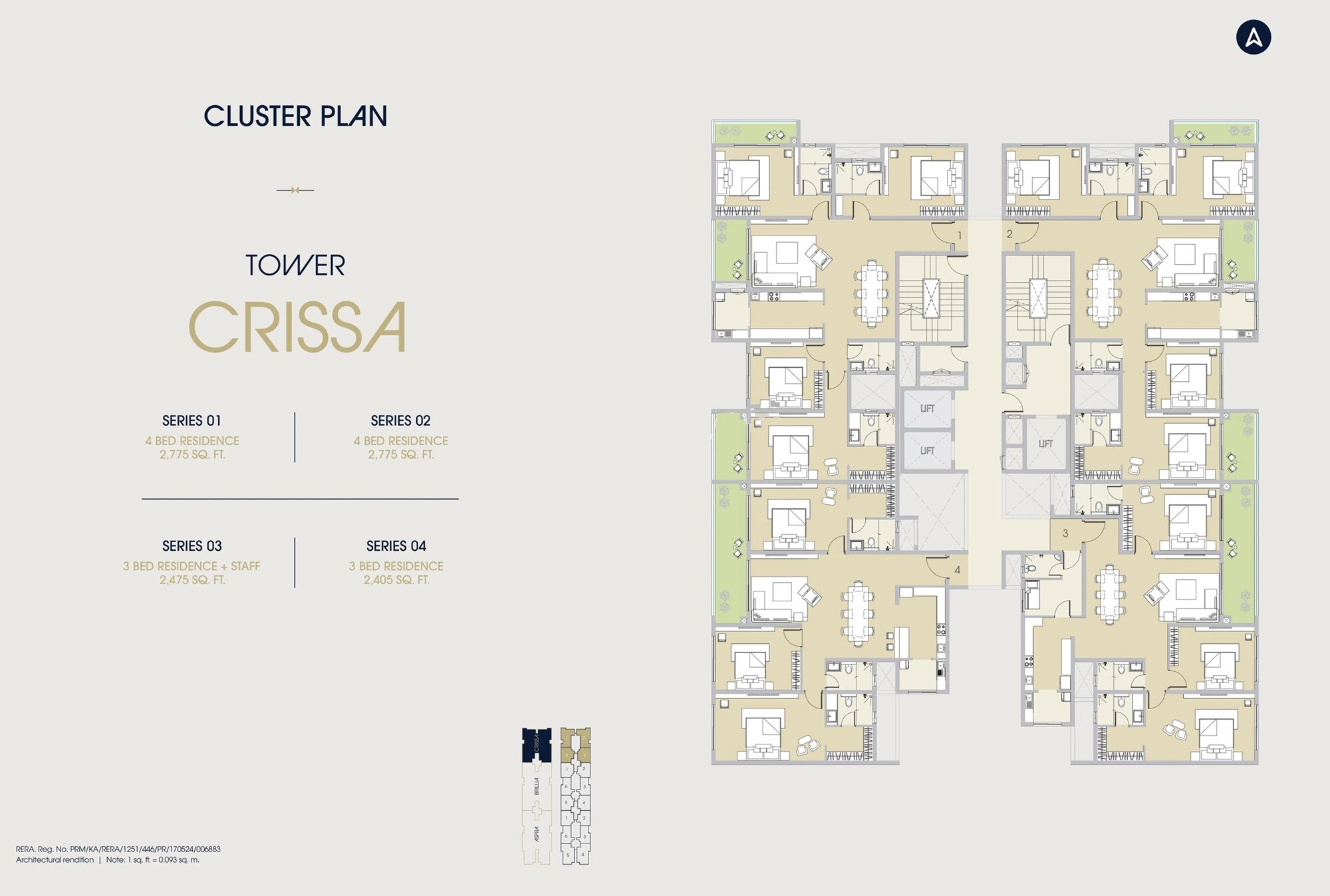 Century Regalia Floor Plans