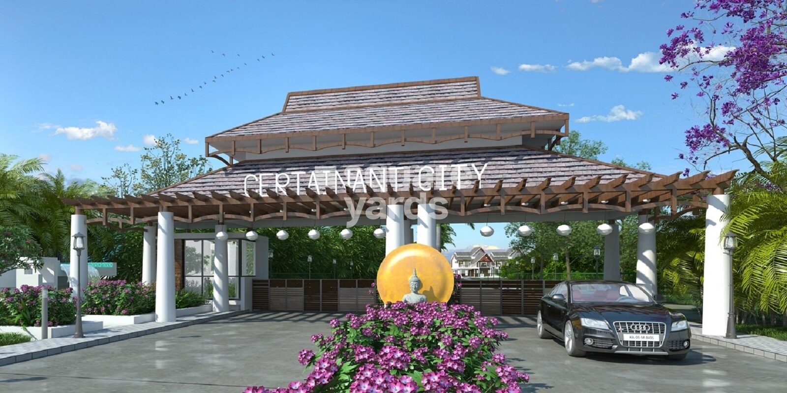 Certainant City residential project in Chikkasagarahalli