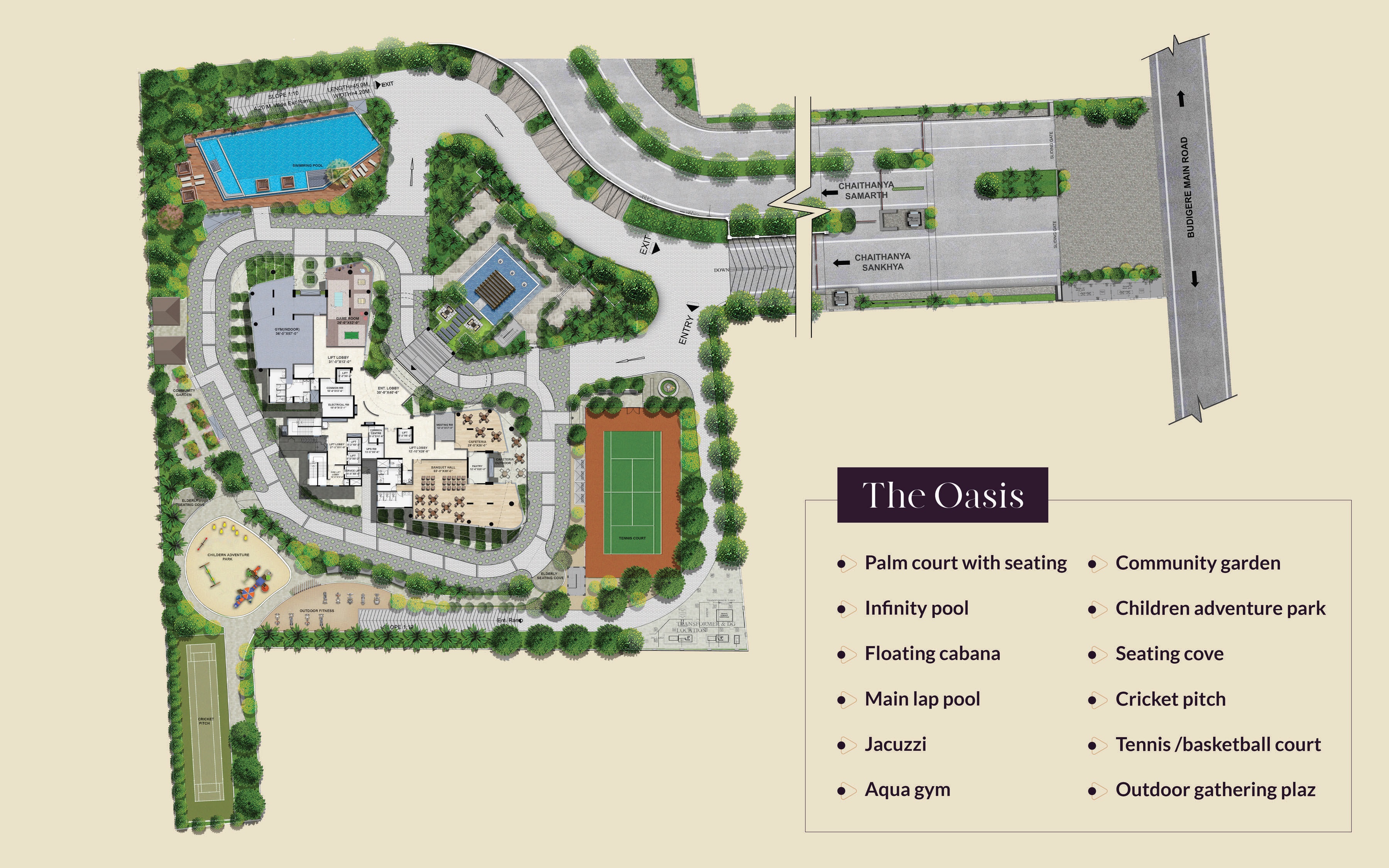 Chaithanya Sankhya Master Plan Image