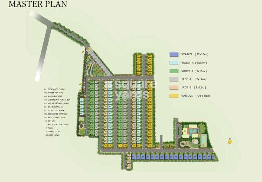 citrus casa greens bangalore project master plan image1