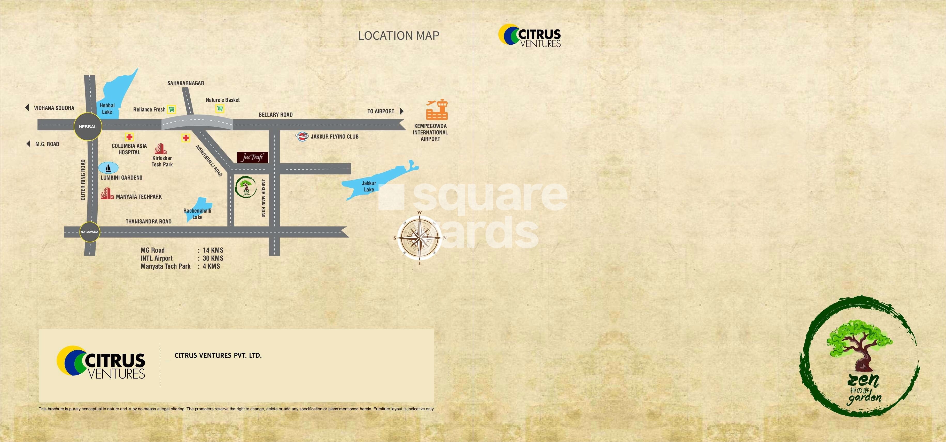 Citrus Zen Garden Location Image