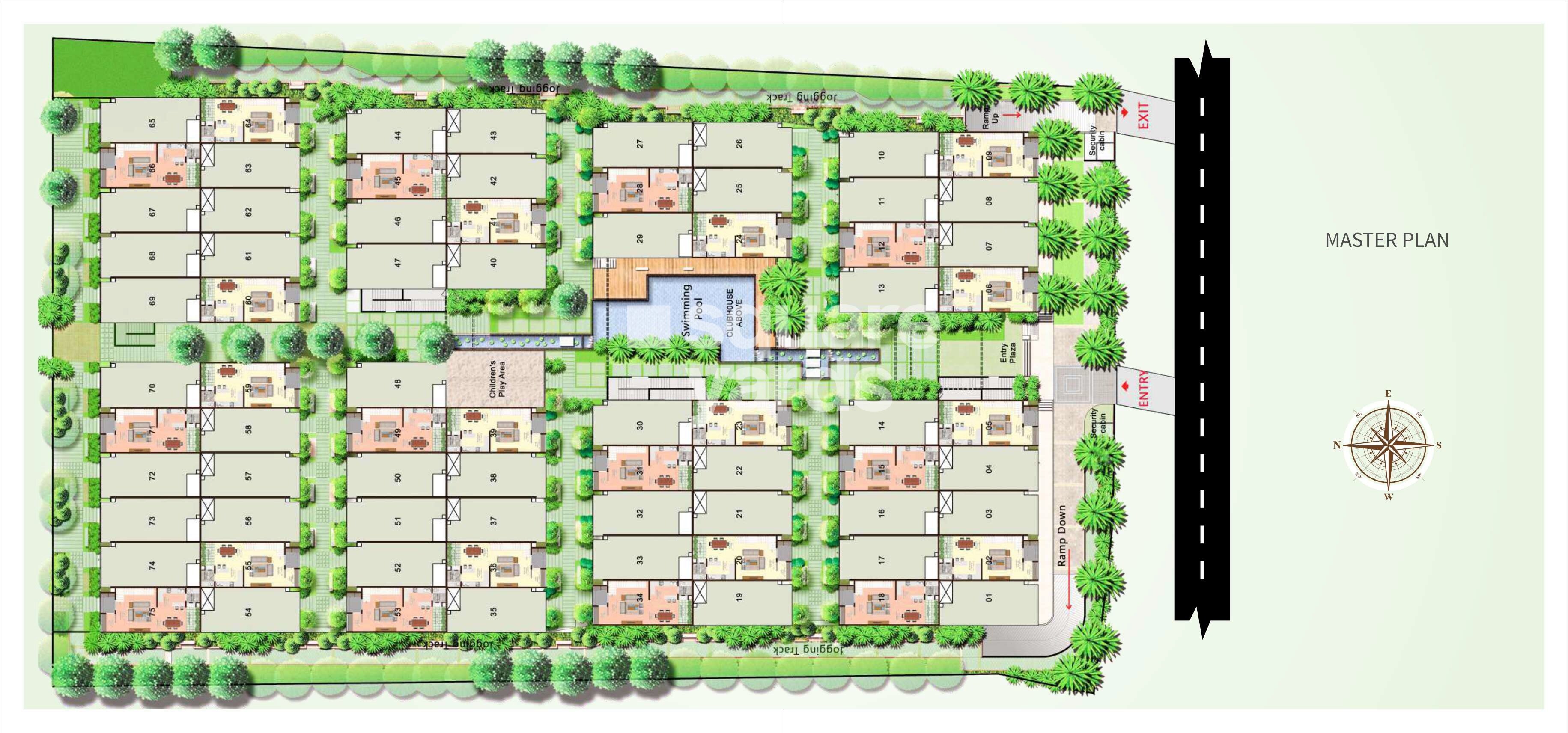Citrus Zen Garden Master Plan Image
