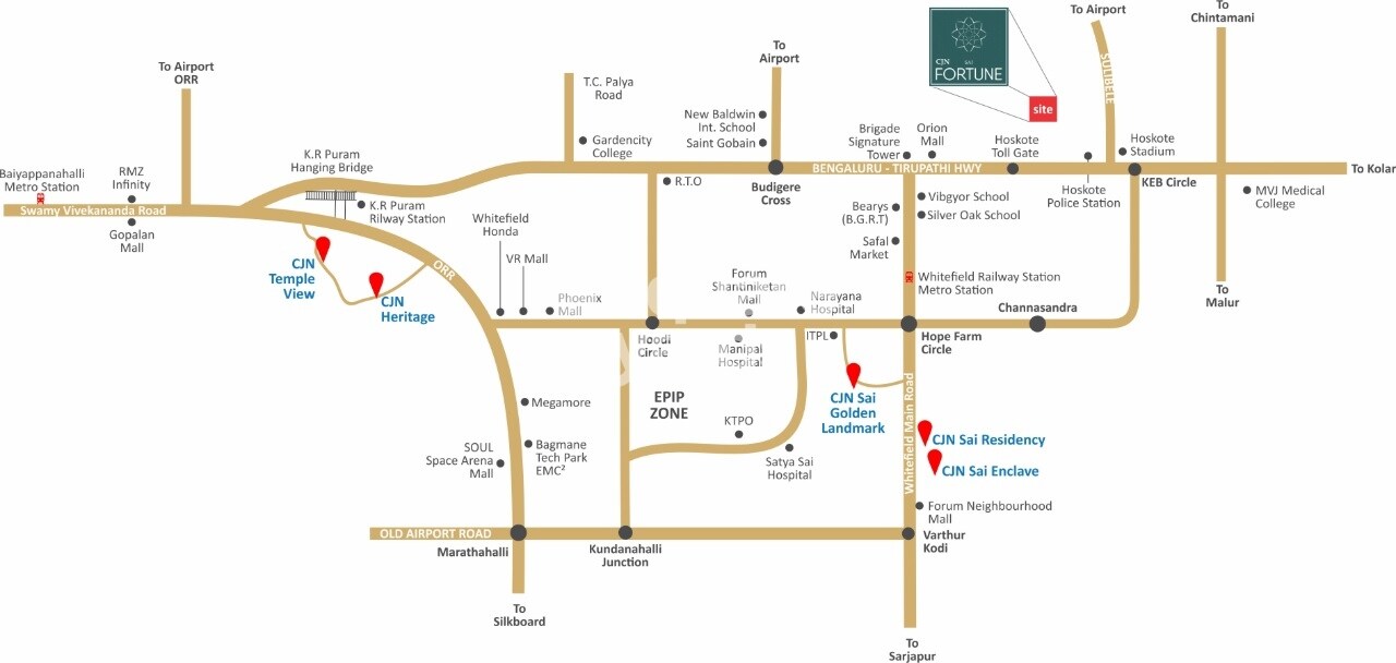 CJN Sai Fortune Location Image