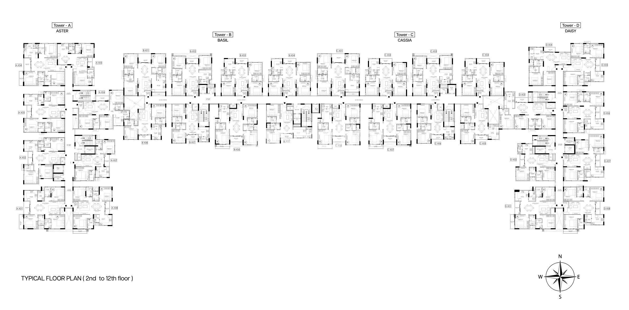 CoEvolve Florenza Floor Plans