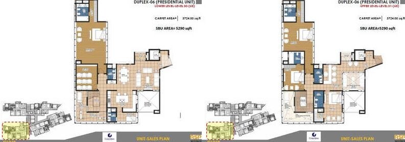 Columbia Aaltius Floor Plans