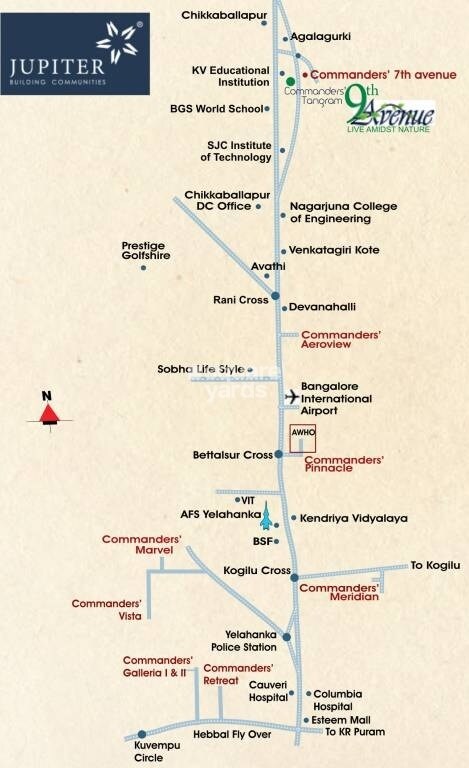 Commanders Tangram 9th Avenue