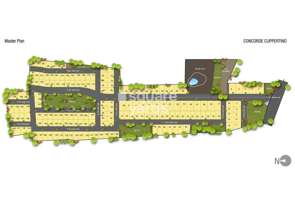 Concorde Cuppertino Master Plan 1