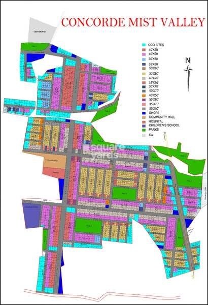 Concorde Mist Valley Master Plan 1