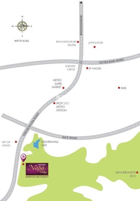 Concorde Napa Valley Location Image