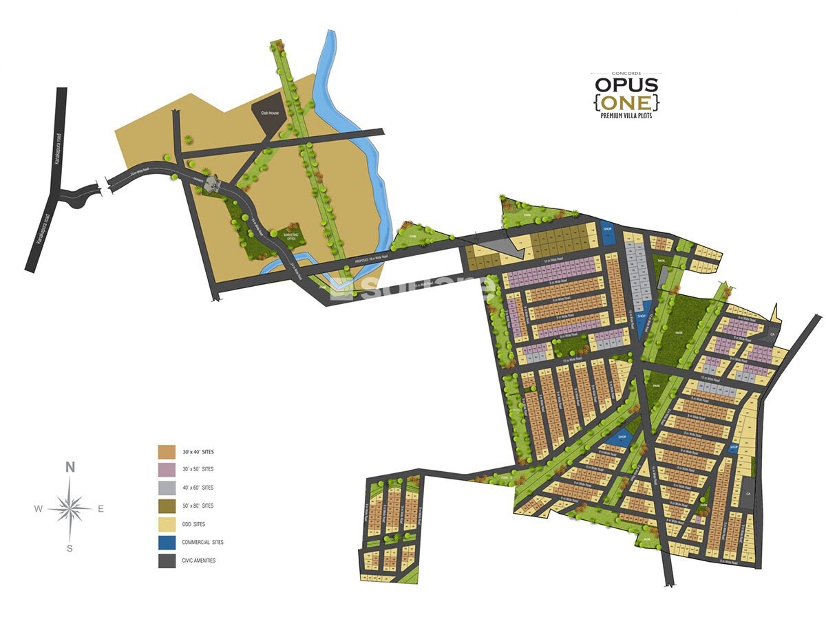 Concorde Opus One Master Plan 1