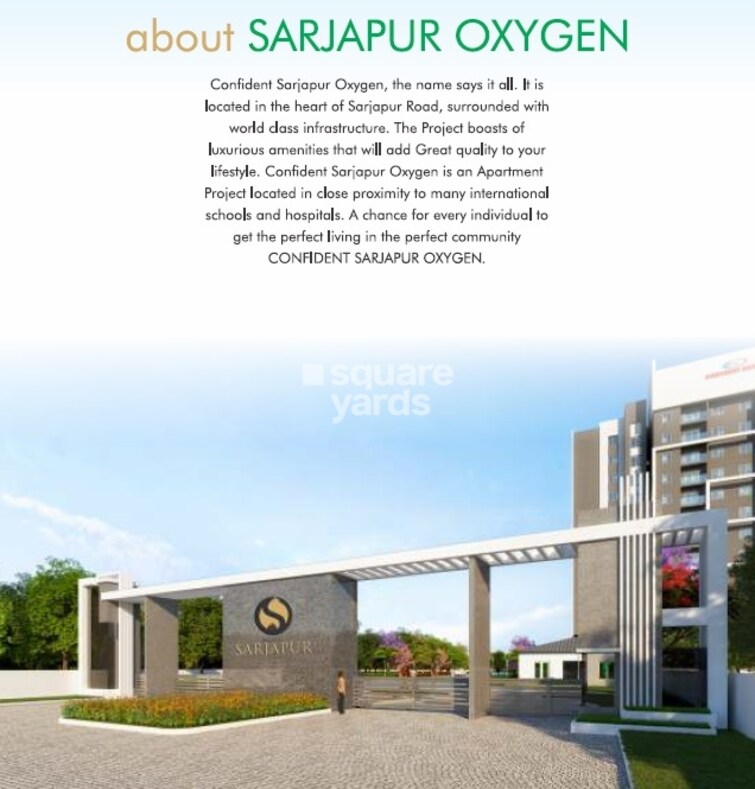 Confident Oxygen Entrance View