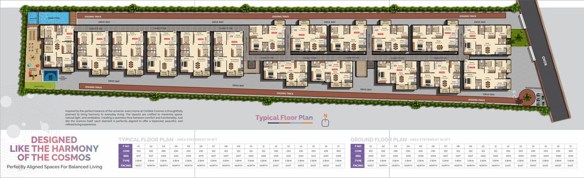 Corbital Cosmos Floor Plans