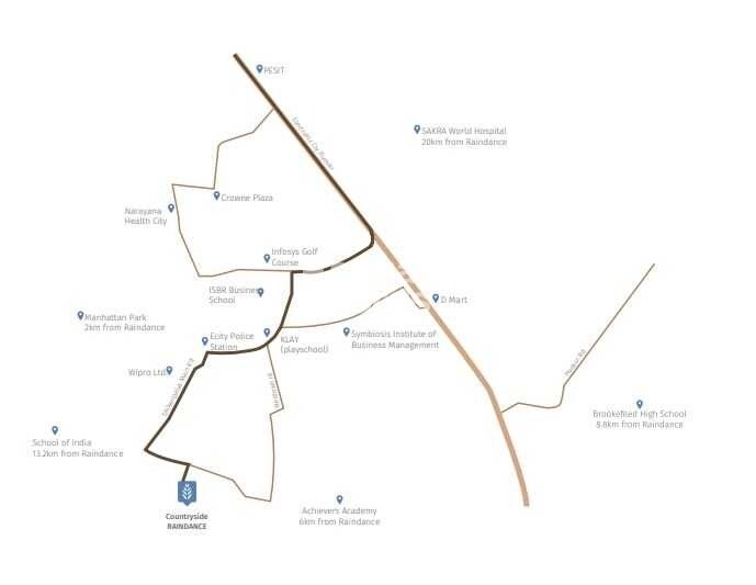 Countryside Raindance Location Image