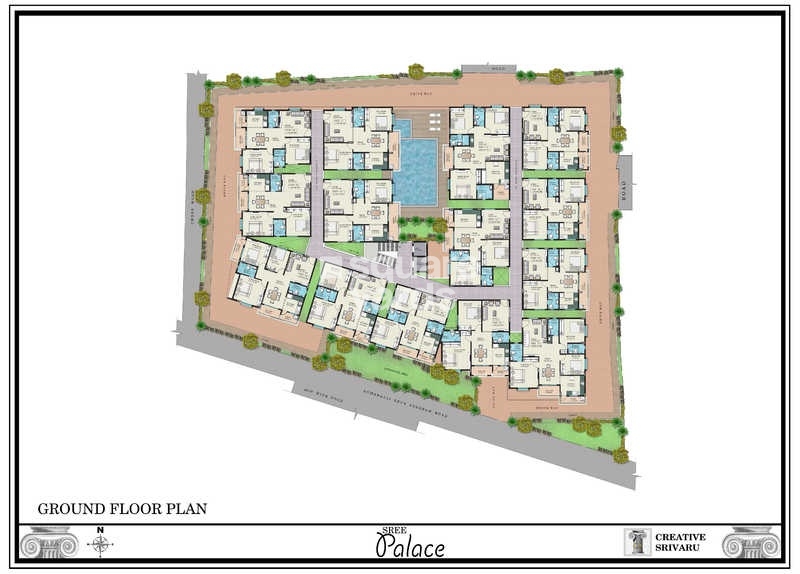 Creative Srivaru Sree Palace Master Plan Image