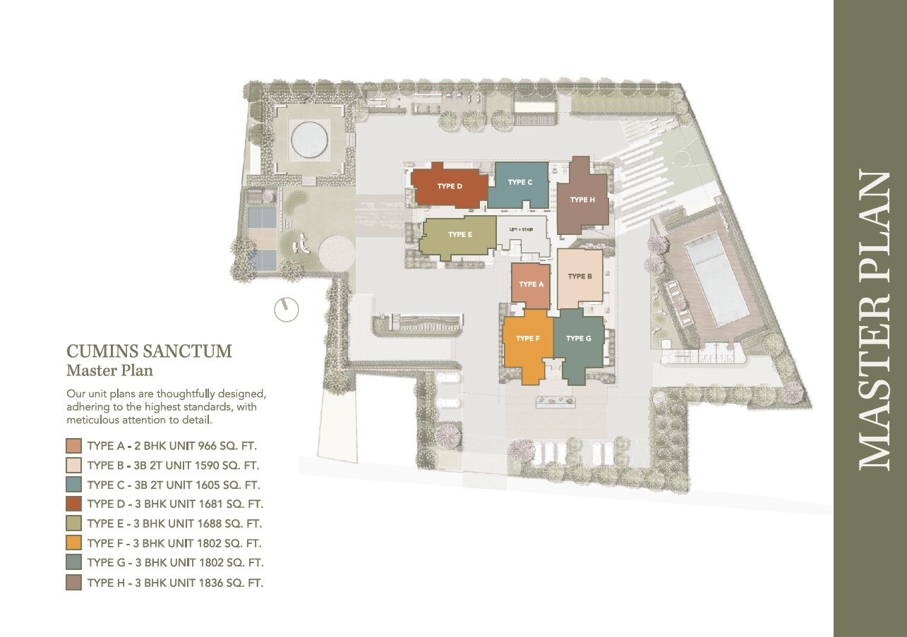Cumins Sanctum Master Plan 1