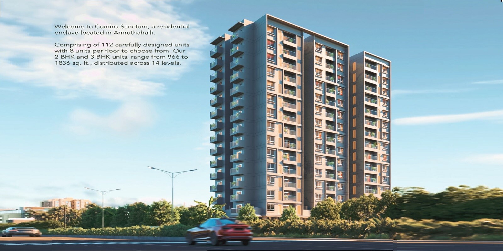 Cumins Sanctum, Jakkuru, Bangalore