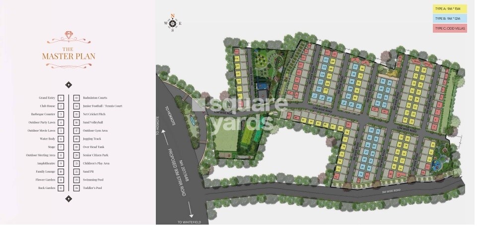 Daiwik Salvina Sapphire Master Plan Image