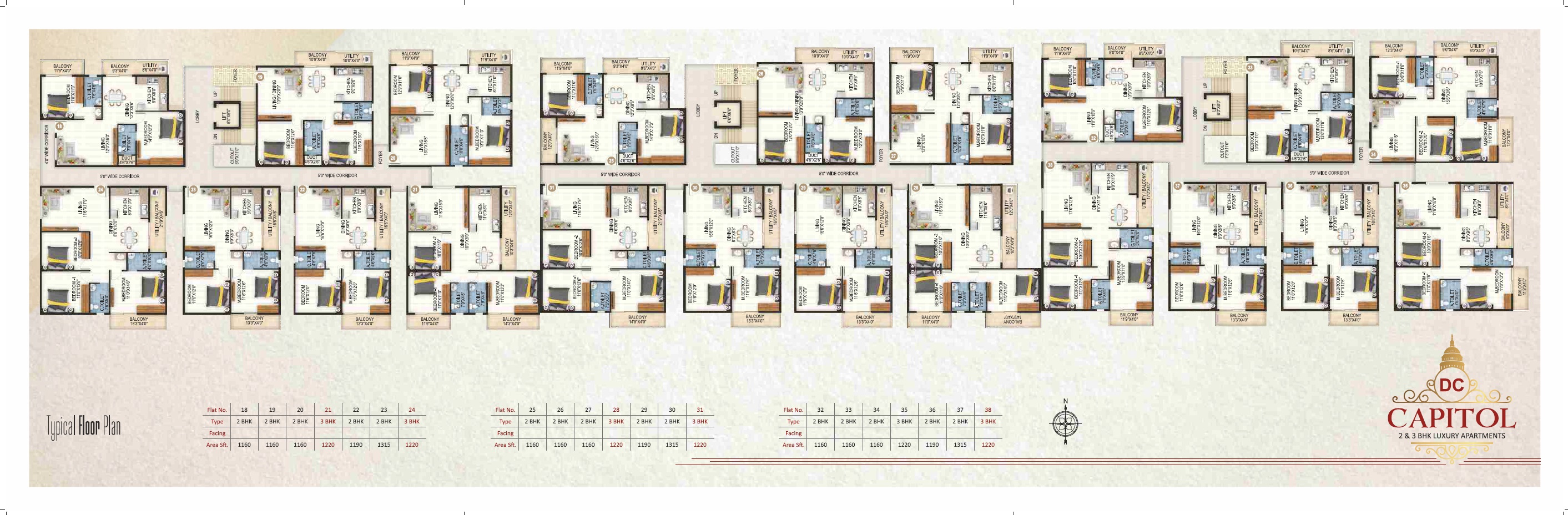 DC Capitol Floor Plans