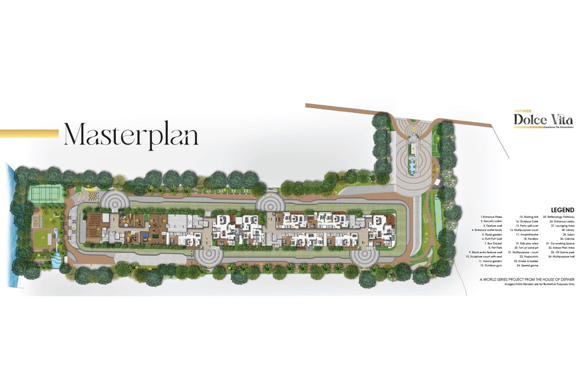 Definer Dolce Vita Master Plan 1