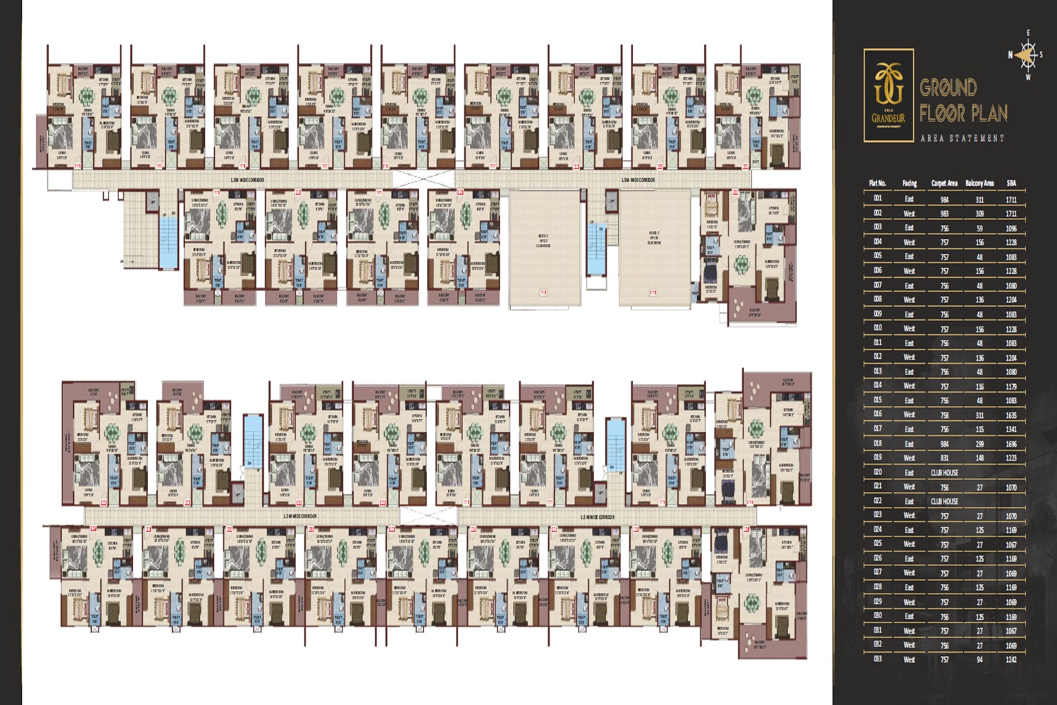 Desai Grandeur Floor Plans