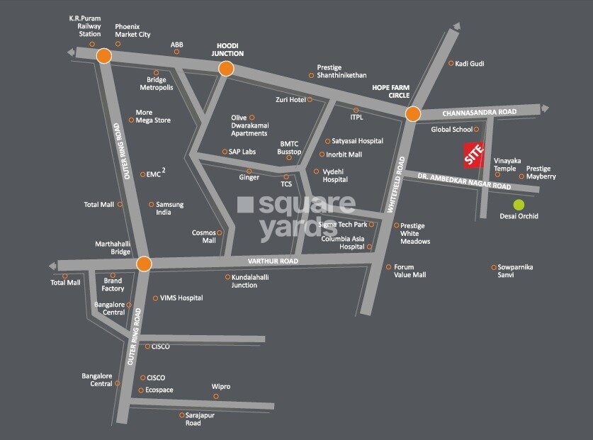 Desai Radiant Location Image