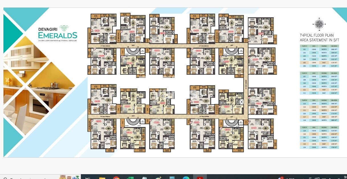 Devagiri Emeralds Floor Plans 2