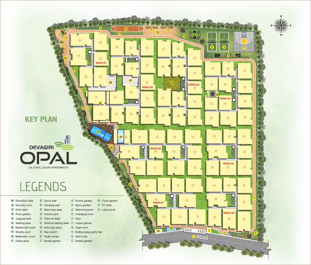 Devagiri Opal Master Plan Image