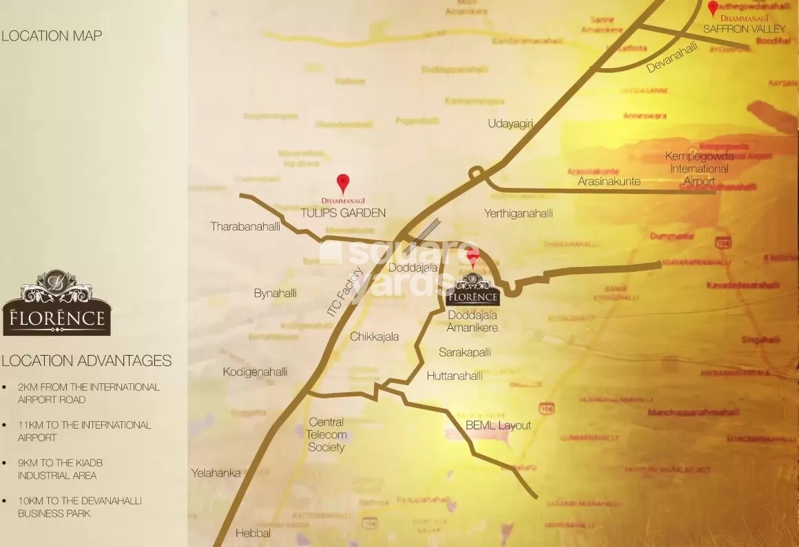 Dhammanagi Florence Location Image
