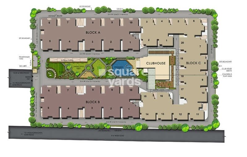 Dhammanagi Lilium Gardenia Master Plan Image
