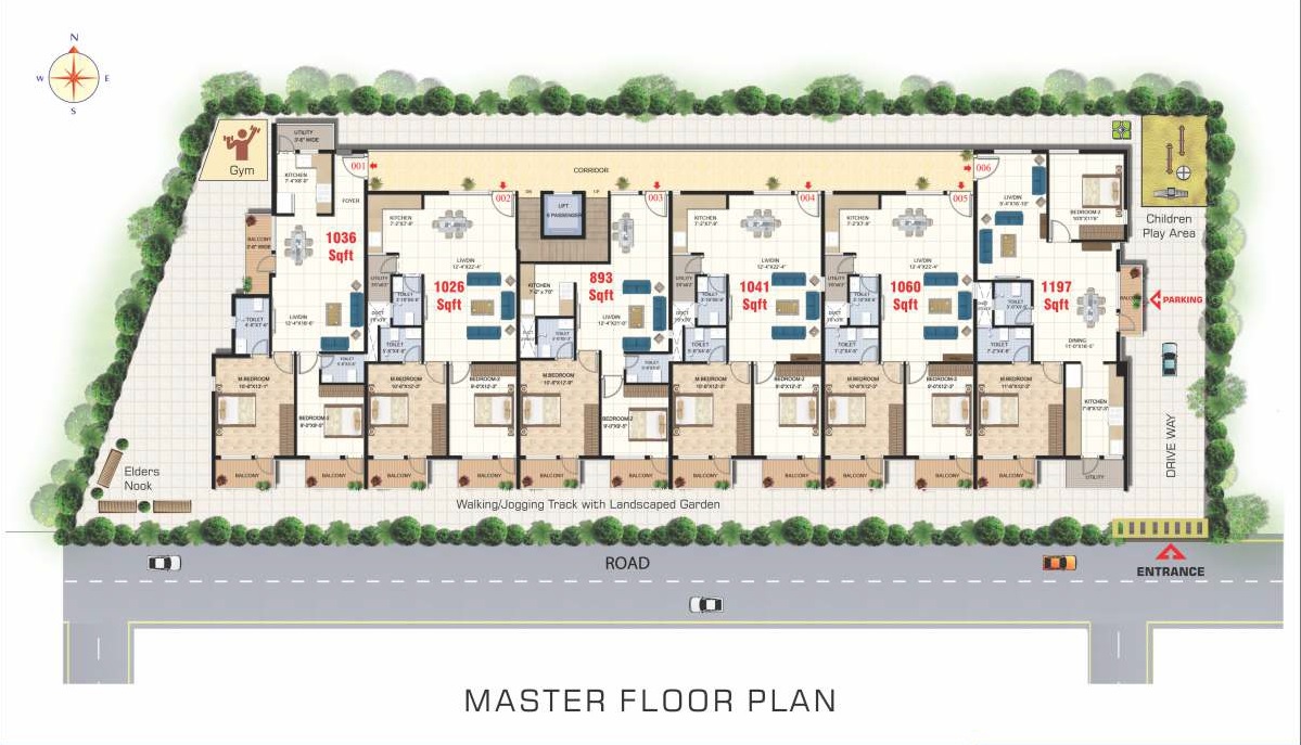 Dhatri Ultima Floor Plans