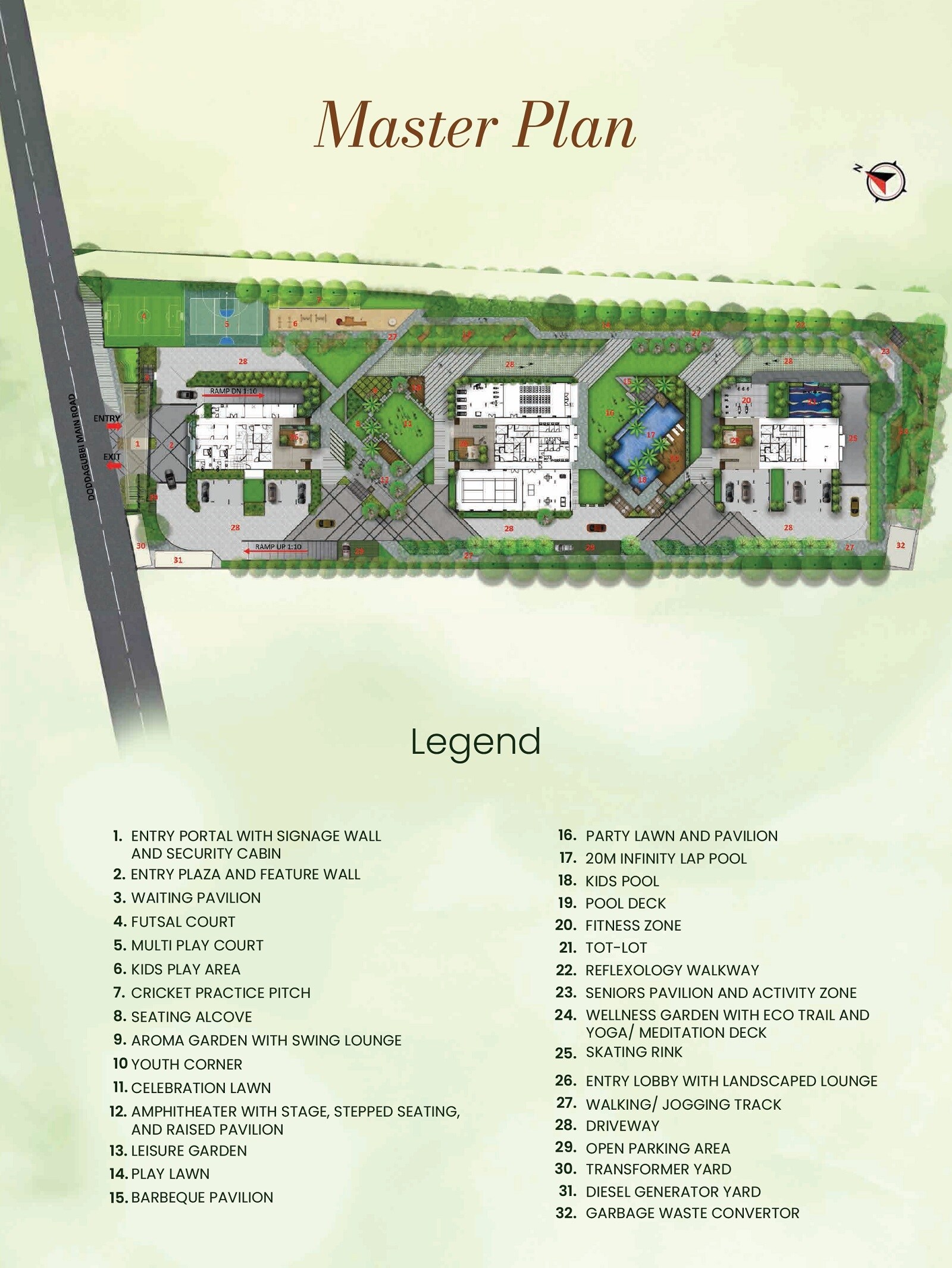 Disha Harmony Gardens Master Plan 1
