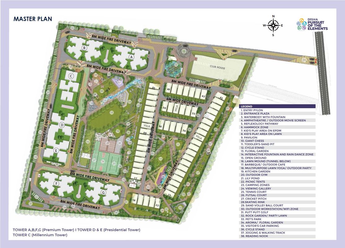 Disha Pursuit Of The Elements Master Plan Image 2